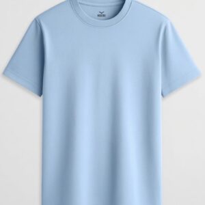 MODERO Essential Plain Tee - Sky Blue 50% off