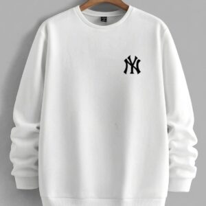 BRONX NY Minimalist Oversized Sweatshirt - White 50% off