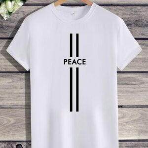 Minimalist Peace Lines T-Shirt