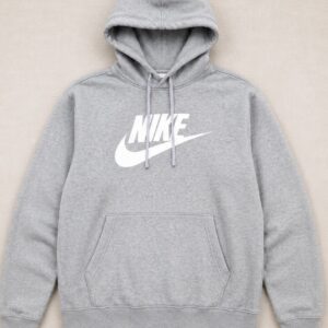 Nike Shirts | Nike Men's Large Gray Fleece Pullover Hoodie